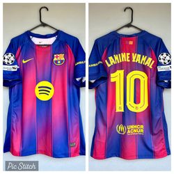 Barcelona Lamine Yamal Jersey S M L XL XXL