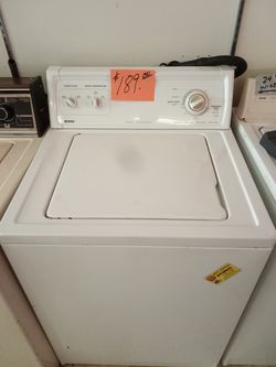 Kenmore washing machine washer white ex large excellent . Warranty . Delivery available . 2203 Fowler st. Ft. Myers 33901