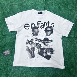 Enfants Riches Déprimés "Fat Kid" T-Shirt - Faded Ivory / Cream