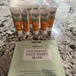 Eucerin Sunscreens & Facemask