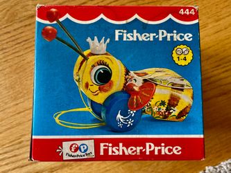 Vintage Fisher Price Queen Busy Bee With Original Box
