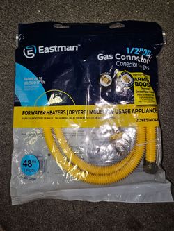 Eastman 1/2" gas connector