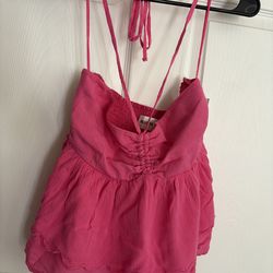 Pink Hollister Tube Top Size: S