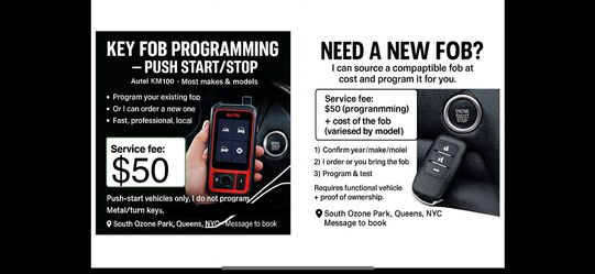 Key Fob Programming