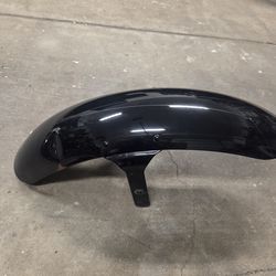 Black Front Fender from 2020 HD Breakout DENTED