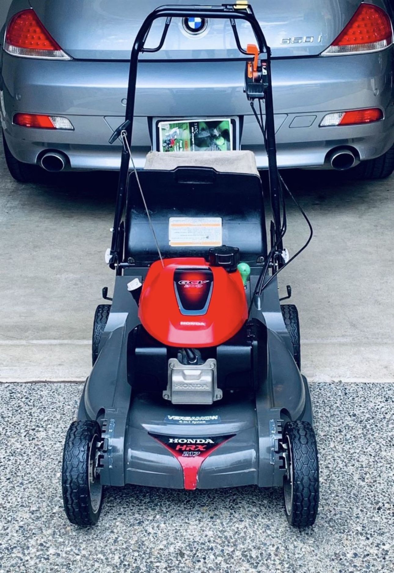 HONDA HRX217K6HYA 4in1 SelfPropelled Lawn Mower Hydrostatic