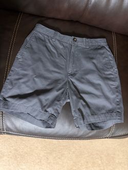 Amazon Essentials Men's Blue Chino Shorts Size 29