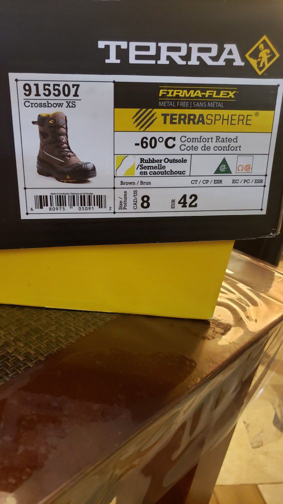 Waterproof work boots