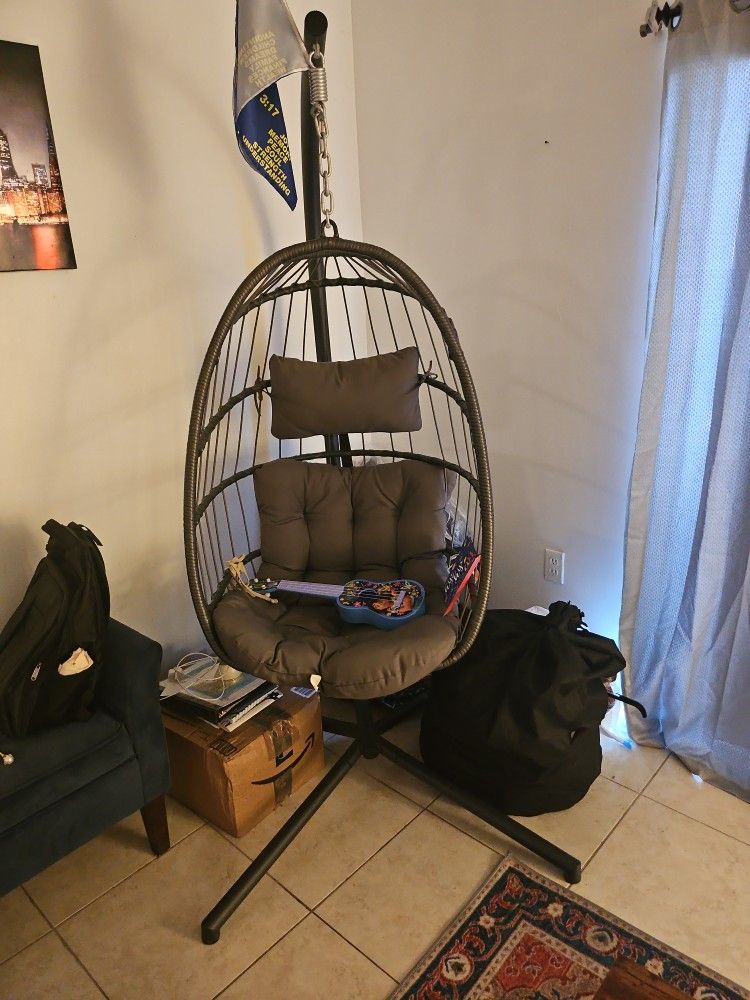 Hanging Basket Swing Egg Chair