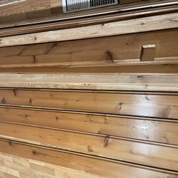 tongue and groove pine wood planks