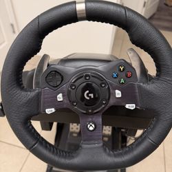 Folding Racing Sim Rig Logitech G920