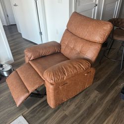 NEW PU Leather Manual Recliner