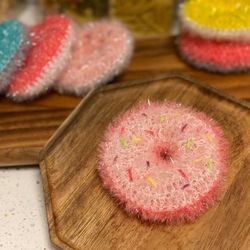 Donut Shape Dish Scrubbies Eco Friendly Reusable