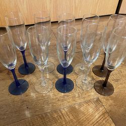 Champagne flutes