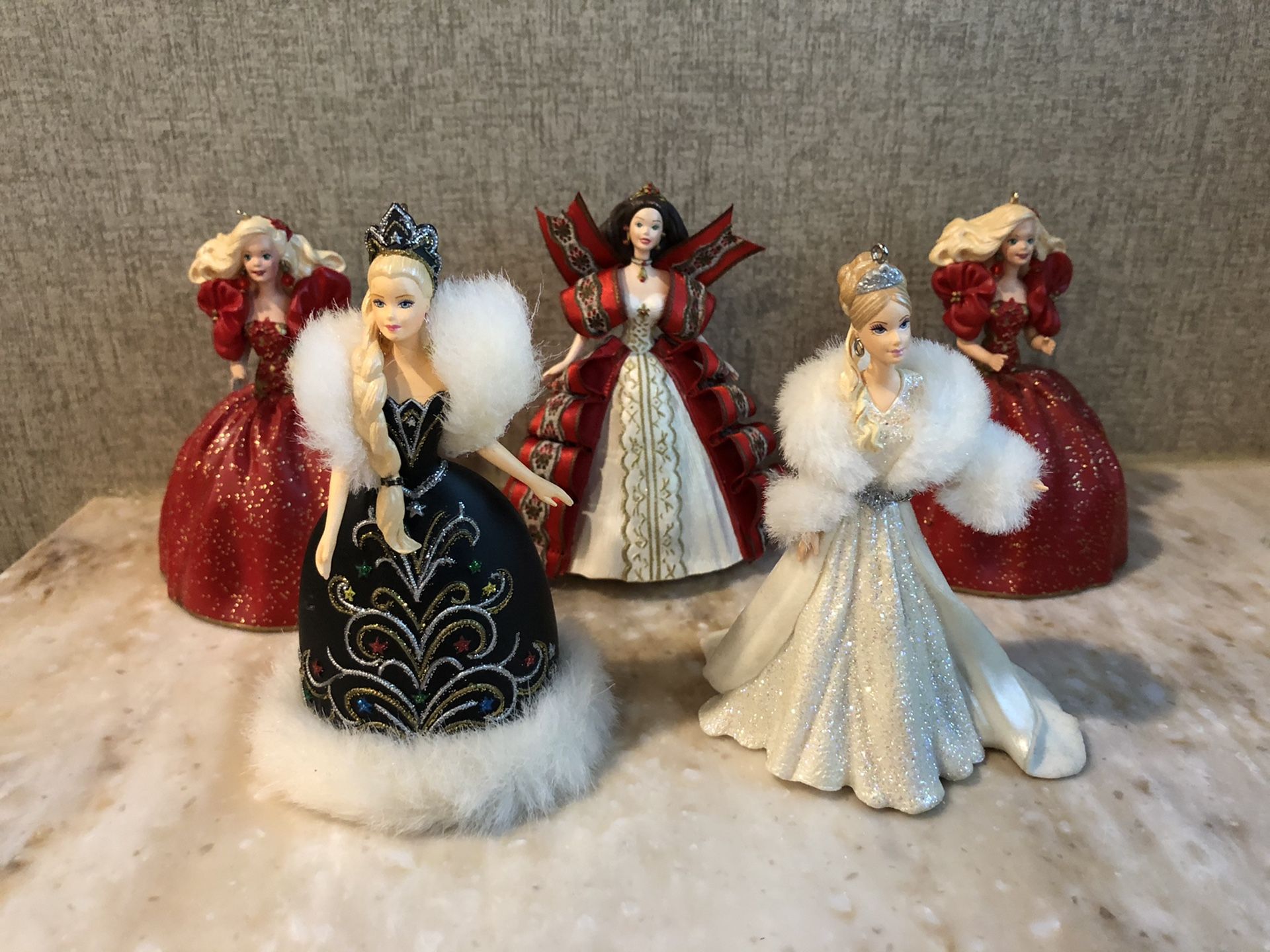 Hallmark Holiday Barbie Ornaments