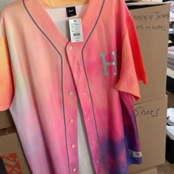 HUF Classic H Refl Baseball Jersey 
