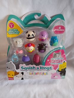 Authentic Squish alongs 8 Pc Pack