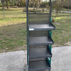 Heavy Duty Metal Shelves Display