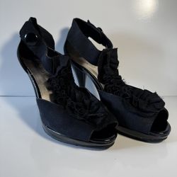 Candies’ Coco Black Women’s High Heels Size 8.5