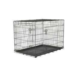Large Black Collapsable Pet Crate