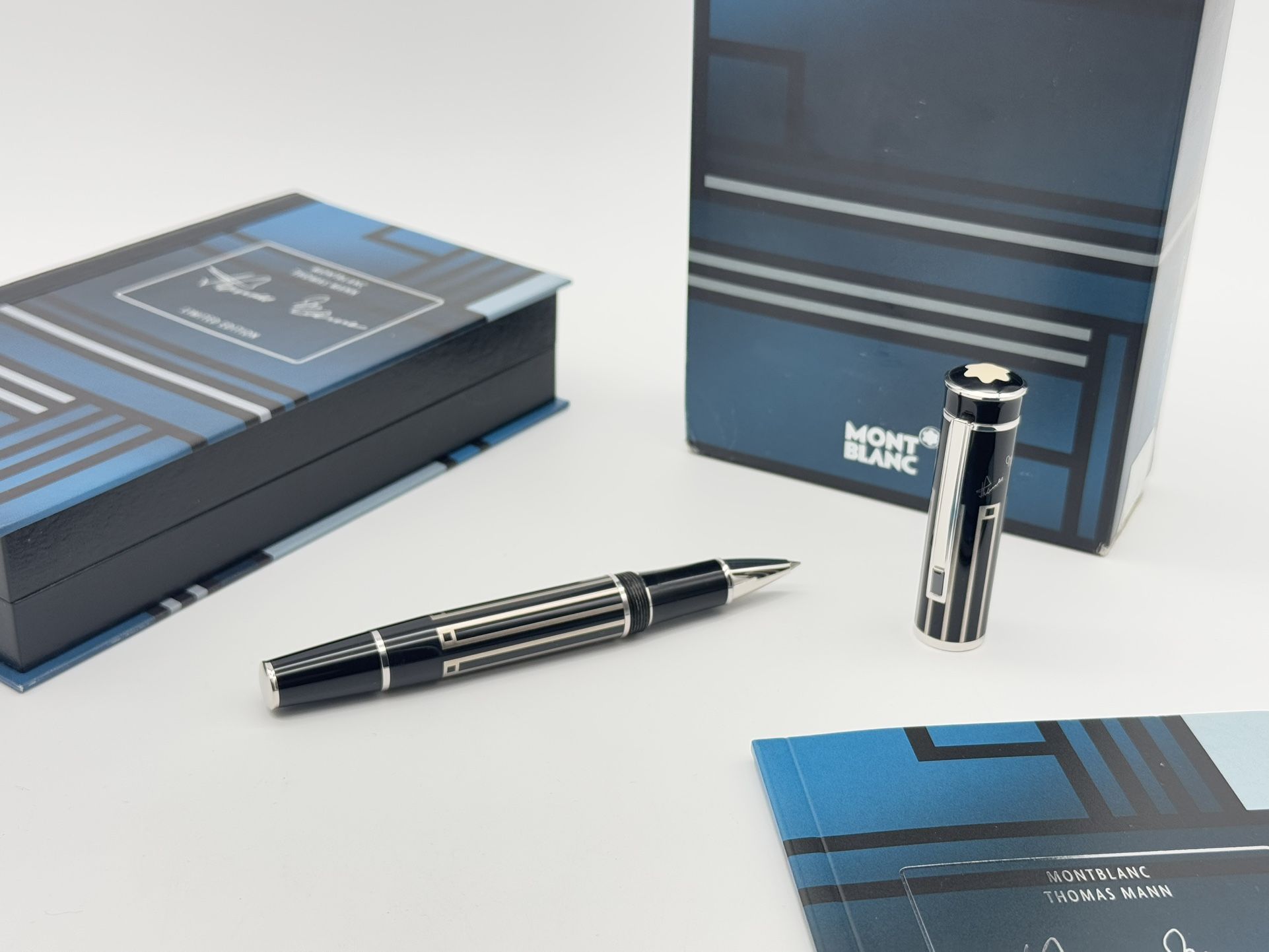 MONTBLANC 2009 LIMITED EDITION THOMAS MANN ROLLERBALL PEN NEW 100