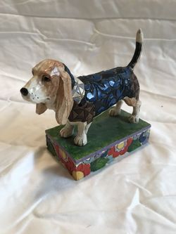 Basset hound collectible figure