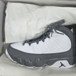 🔥JORDAN RETRO  9'S "FLINT GREY / FRENCHBLUE" MEN'S SIZE 9.5/10 AVAILABLE ONLY NEW W/BOX, 💲180 EACH TAKES THEM🔥