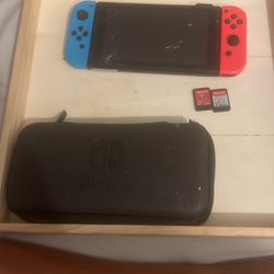 Nintendo Switch With Case And 2 Games More Comes Separately