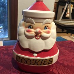 Vintage Holt Howard Santa Cookie Jar
