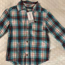 New Toddler Button Up