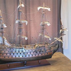 Wooden model ship LARGE