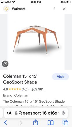 Coleman geosport shade hotsell