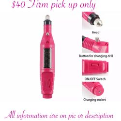 New Electric nail drill with your beds $40 firm