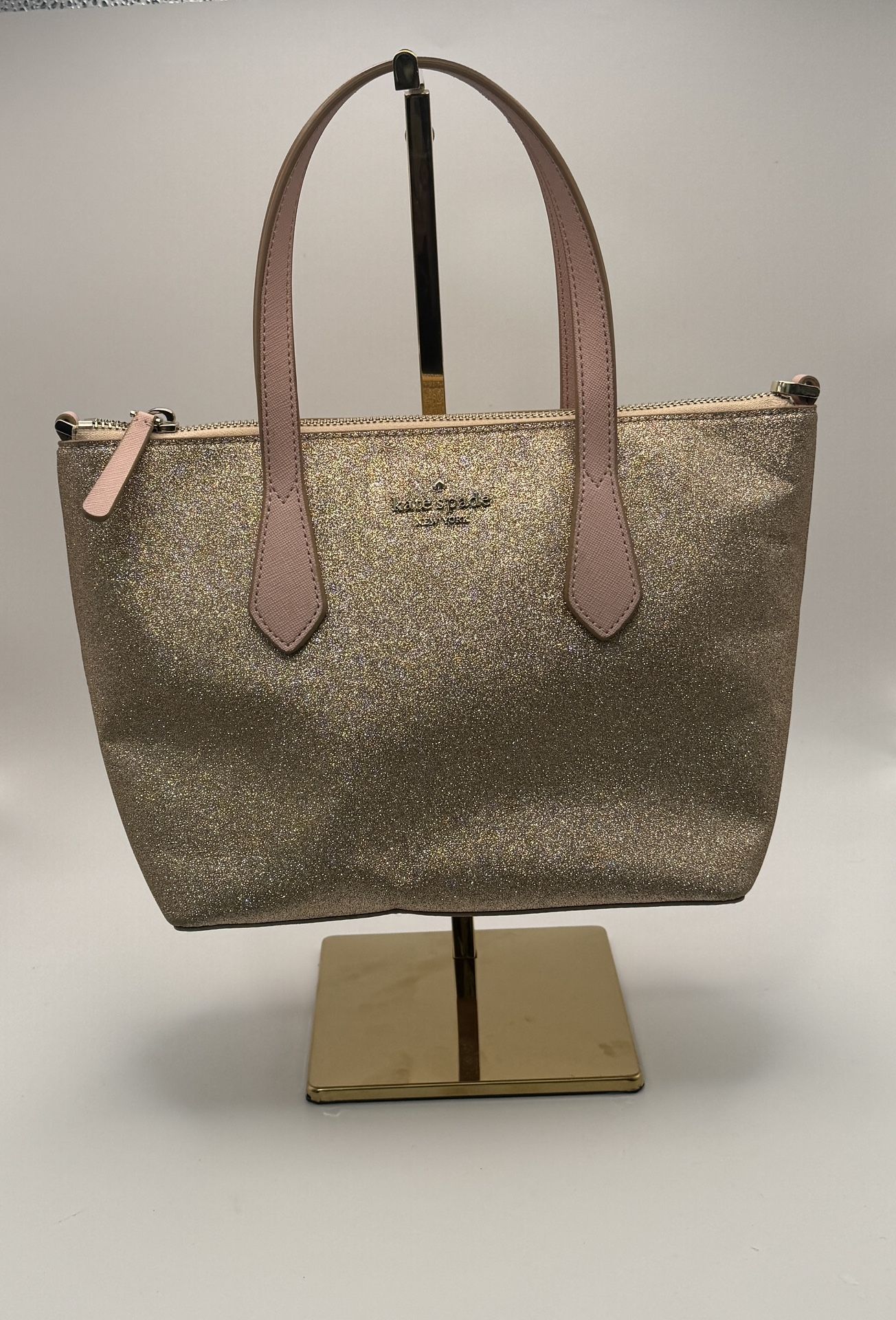 Kate Spade Rose Gold Joeley Small Satchel With Cross Body