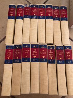 Zane Grey Books.