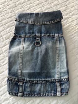 Denim Pet Vest