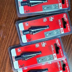 Milwaukee
3/16 in. - 7/8 in. #4 Black Oxide Step Drill Bit 