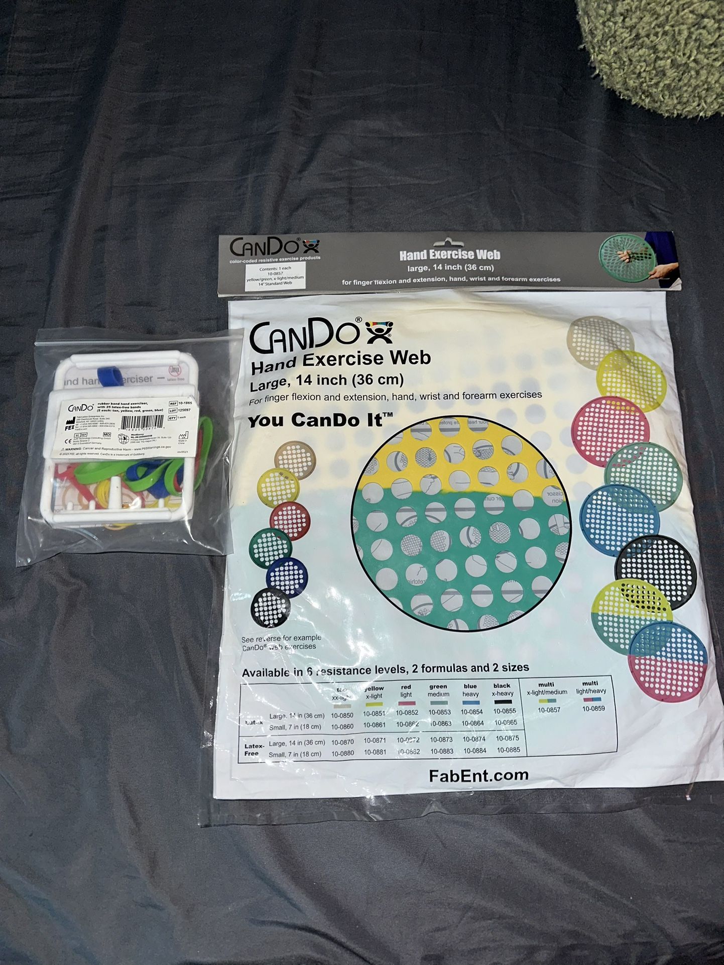 Cando Hand Exercise Web Large 14 Inch ( 36 Cm )