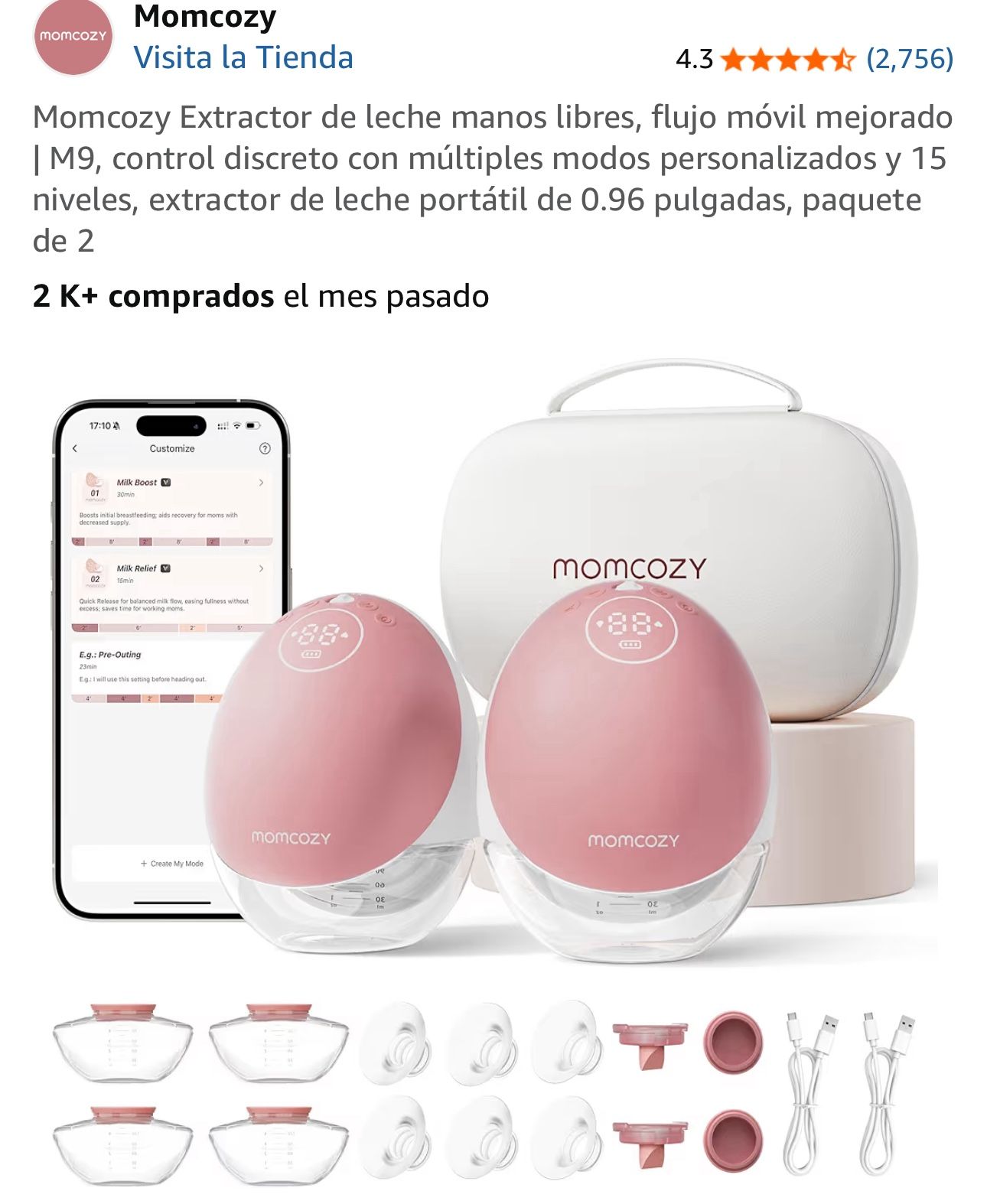 Momcozy Style M9 Wearable Electric