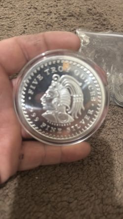 5oz silver Aztec