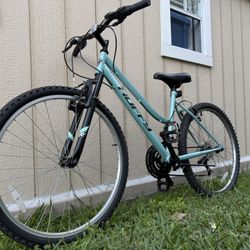 Huffy Rock Creek mountain bike, likely with 26-inch wheels