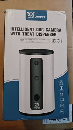 WoPet Intelligent Dog Treat Feeder And Camera