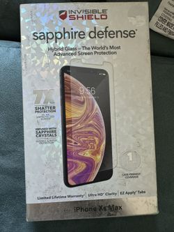 Zagg iPhone Screen Protector (fits iPhone 11 Pro max Or Xs Max)