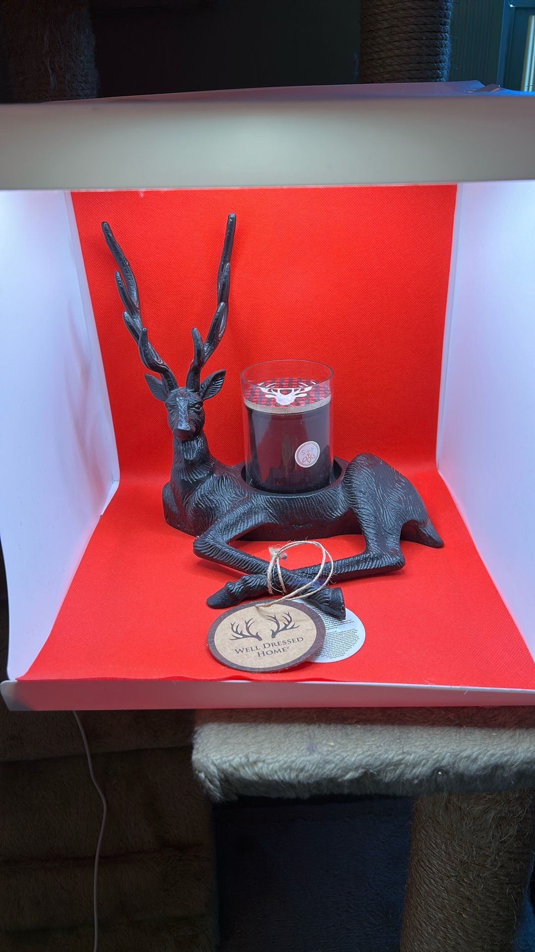 Deer Candle Holder
