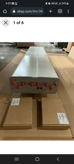 NEW COMMSCOPE /  ANDREW NNVV-65C-R4 8-PORT DUAL BAND 65HBW 8FT ANTENNA