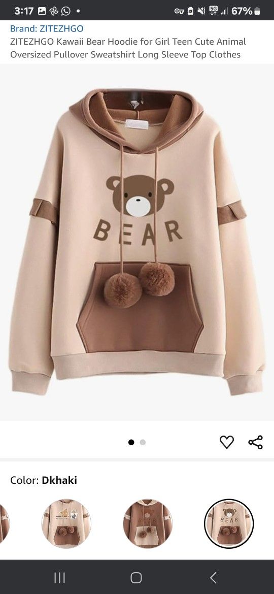 Women's Bear Sweater