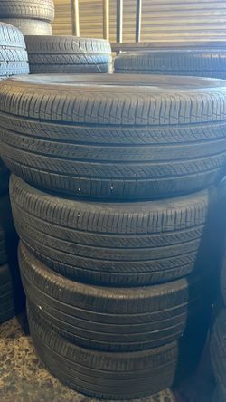 🛞SET OF 4 USED TIRES🛞 225/60/17 HANKOOK •INSTALLED/BALANCED•