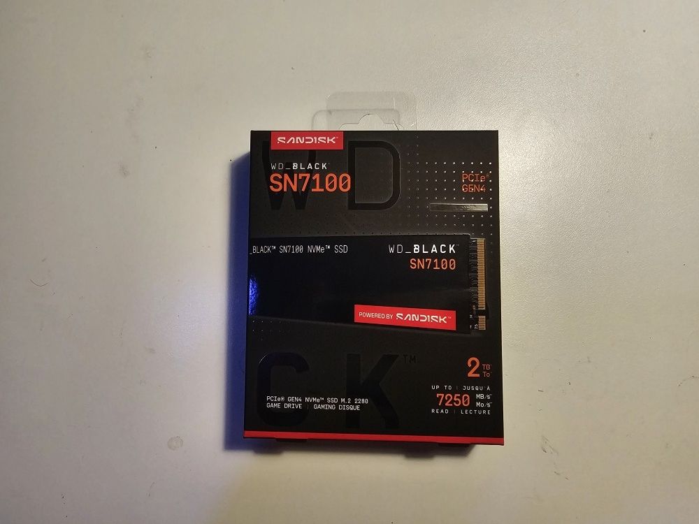 WD Black SN8100 2TB Gen4 NVMe M.2 SSD (BRAND NEW)