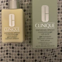 NEW Clinique Dramatically Different Moisturizing Gel with Pump