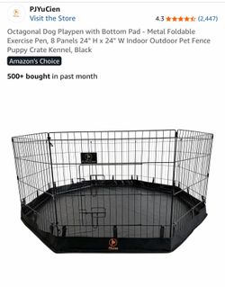 Dog indoor/outdoor playpen